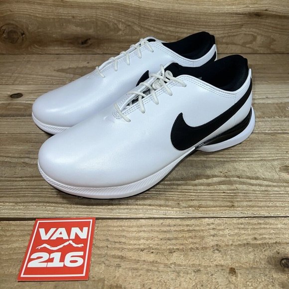 NEW: Nike Men's Air Zoom Victory Tour 2 Golf Shoes White/Black: DJ6569-100 - Picture 1 of 12
